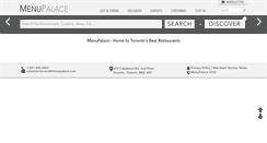 Desktop Screenshot of menupalace.com